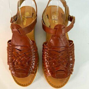 NWOT Macarena Collection Huaraches Leather Sandals  Size 7.5